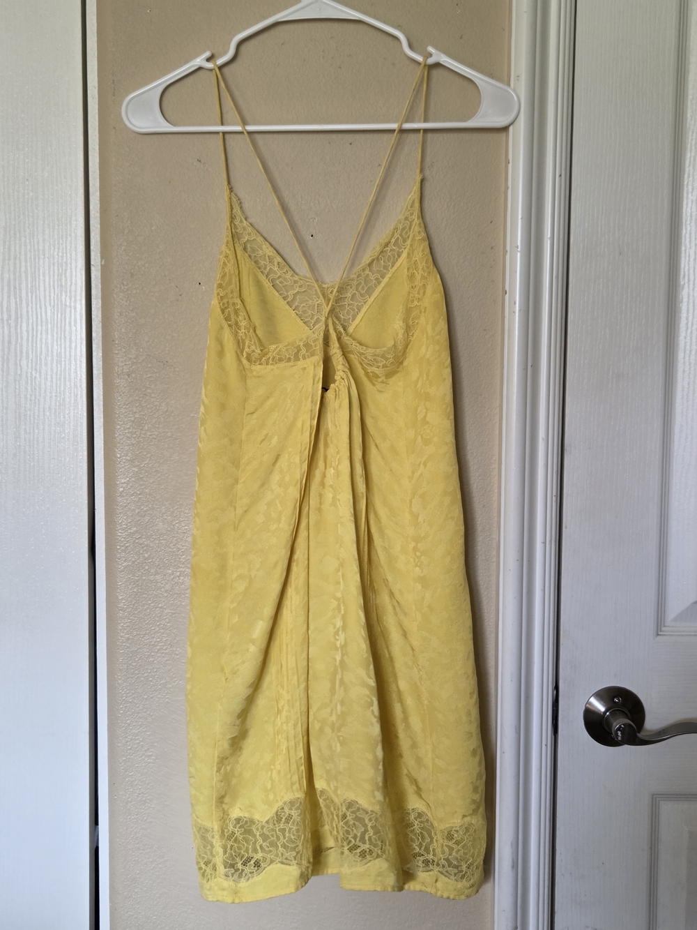 Zadig & Voltaire Citron Crystal Jac Leo Silk Camisole Dress - Picture 5 of 9